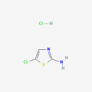 B1265844 2-Amino-5-chlorothiazole hydrochloride CAS No. 55506-37-1