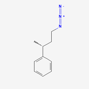 molecular formula C10H13N3 B1265851 (R,S)-1-Azido-3-phenylbutane CAS No. 173216-43-8