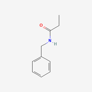 molecular formula C10H13NO B1265853 N-Benzylpropanamide CAS No. 10264-12-7