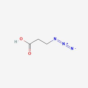 molecular formula C3H5N3O2 B1265857 3-叠氮丙酸 CAS No. 18523-47-2