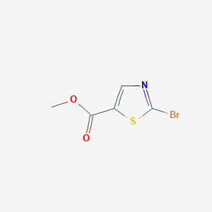 molecular formula C5H4BrNO2S B126586 2-溴噻唑-5-甲酸甲酯 CAS No. 54045-74-8