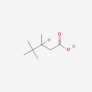 molecular formula C8H16O2 B1265860 3,4,4-三甲基戊酸 CAS No. 75177-71-8