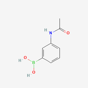 molecular formula C8H10BNO3 B1265862 3-乙酰氨基苯硼酸 CAS No. 78887-39-5