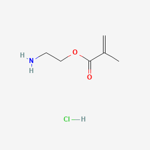 molecular formula C6H12ClNO2 B1265870 甲基丙烯酸 2-氨基乙酯盐酸盐 CAS No. 2420-94-2