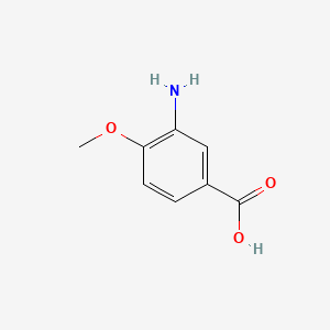 B1265883 3-Amino-4-methoxybenzoic acid CAS No. 2840-26-8