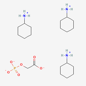 Tris(cyclohexylammonium) (phosphonatooxy)acetate