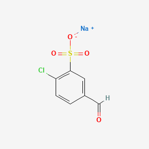 Sodium 2-chloro-5-formylbenzenesulphonate