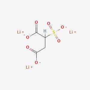 Trilithium sulphonatosuccinate