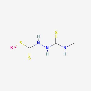 Potassium 3-(methylthiocarbamoyl)dithiocarbazate