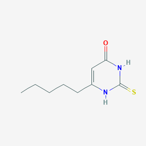 6-pentyl-2-sulfanylidene-1H-pyrimidin-4-one