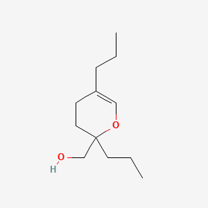 3,4-Dihydro-2,5-dipropyl-2H-pyran-2-methanol