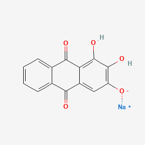 1,2,3-Trihydroxyanthraquinone, sodium salt