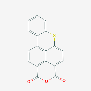 molecular formula C18H8O3S B1265898 1H,3H-噻吨并[2,1,9-def]-2-苯并吡喃-1,3-二酮 CAS No. 14121-49-4