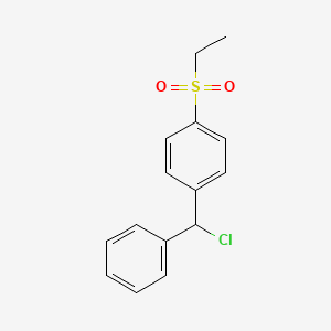 1-(Chlorophenylmethyl)-4-(ethylsulphonyl)benzene