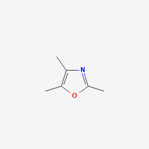 molecular formula C6H9NO B1265906 2,4,5-三甲基恶唑 CAS No. 20662-84-4