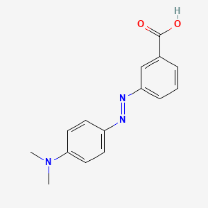 B1265907 3'-Carboxy-4-dimethylaminoazobenzene CAS No. 20691-84-3