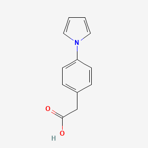 molecular formula C12H11NO2 B1265912 (4-吡咯-1-基-苯基)-乙酸 CAS No. 22048-71-1
