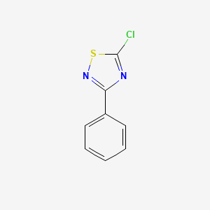 molecular formula C8H5ClN2S B1265915 5-氯-3-苯基-1,2,4-噻二唑 CAS No. 24255-23-0