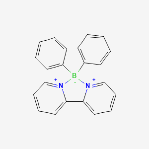 Boron(1+), (2,2'-bipyridine)diphenyl-, chloride