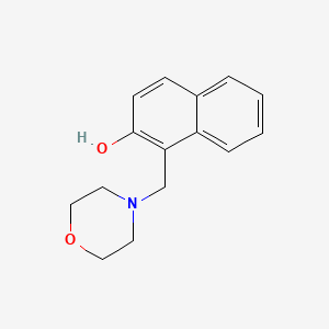B1265929 1-(Morpholin-4-ylmethyl)-2-naphthol CAS No. 27438-39-7