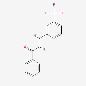 1-Phenyl-3-(3-(trifluoromethyl)phenyl)-2-propen-1-one