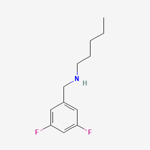 Benzenemethanamine, 3,5-difluoro-N-pentyl-