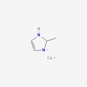 2-Methyl-1H-imidazole, copper(1+) salt