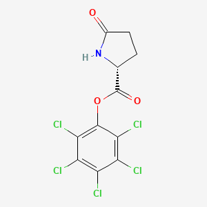 Perchlorophenyl 5-oxo-D-prolinate