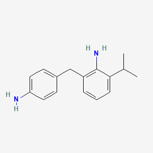 2-[(4-Aminophenyl)methyl]-6-isopropylaniline