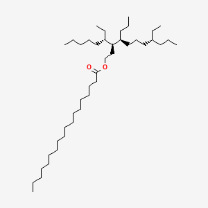 [(3S,4S,8R)-8-ethyl-3-[(3S)-octan-3-yl]-4-propylundecyl] octadecanoate