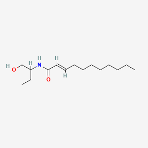 N-(1-(Hydroxymethyl)propyl)undecenamide