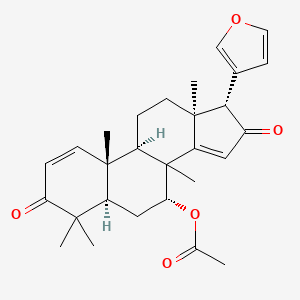 molecular formula C28H34O5 B1265981 阿扎敌酮 CAS No. 26241-51-0