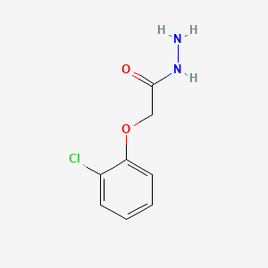 molecular formula C8H9ClN2O2 B1265988 2-(2-氯苯氧基)乙酰肼 CAS No. 36304-40-2