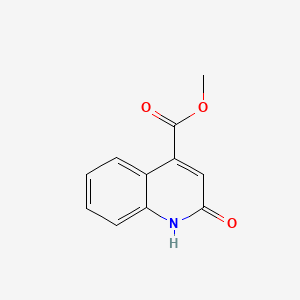molecular formula C11H9NO3 B1265990 Methyl 2-oxo-1,2-dihydroquinoline-4-carboxylate CAS No. 39497-01-3
