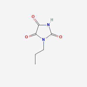 B1265992 1-Propylimidazolidine-2,4,5-trione CAS No. 40408-38-6