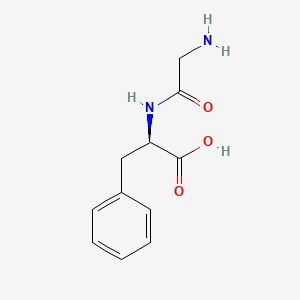 molecular formula C11H14N2O3 B1265997 甘氨酰-D-苯丙氨酸 CAS No. 34258-14-5