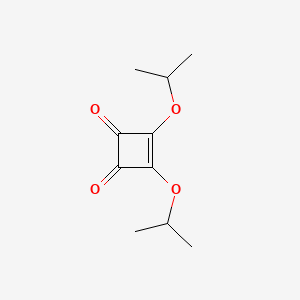 molecular formula C10H14O4 B1265998 3,4-二异丙氧基-3-环丁烯-1,2-二酮 CAS No. 61699-62-5