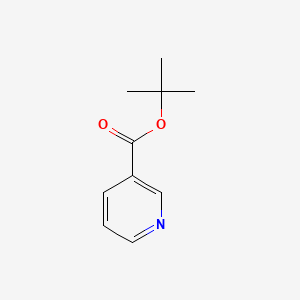 molecular formula C10H13NO2 B1266002 叔丁基吡啶-3-羧酸酯 CAS No. 65321-36-0