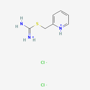 2-(2-Pyridiniomethyl)isothiouronium dichloride