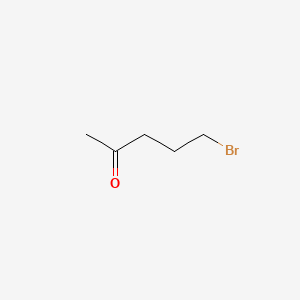 molecular formula C5H9BrO B1266018 5-溴戊酮 CAS No. 3884-71-7