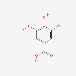 B1266027 5-Bromovanillic acid CAS No. 6324-52-3
