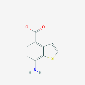 B126603 Methyl 7-aminobenzo[b]thiophene-4-carboxylate CAS No. 157252-28-3