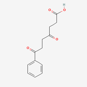 B1266030 4,7-Dioxo-7-phenylheptanoic acid CAS No. 6336-53-4