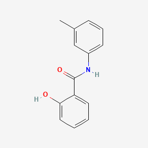 Benzamide, 2-hydroxy-N-(3-methylphenyl)-