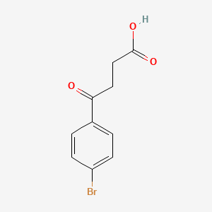 molecular formula C10H9BrO3 B1266032 3-(4-溴苯甲酰)丙酸 CAS No. 6340-79-0