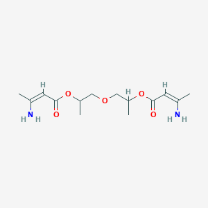 Oxybis(methylethane-1,2-diyl) 3-amino-2-butenoate