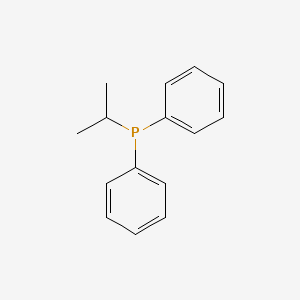 molecular formula C15H17P B1266036 异丙基二苯基膦 CAS No. 6372-40-3