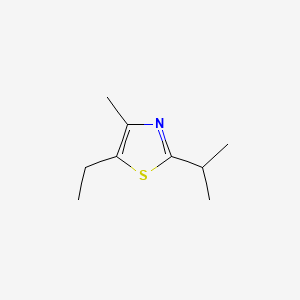 Thiazole, 5-ethyl-4-methyl-2-(1-methylethyl)-