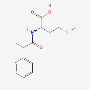 N-(1-Oxo-2-phenylbutyl)-L-methionine