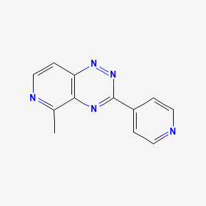 5-Methyl-3-pyridin-4-yl-pyrido(3,4-e)(1,2,4)triazine